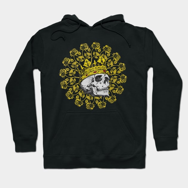 skull Hoodie by purplecrowshub